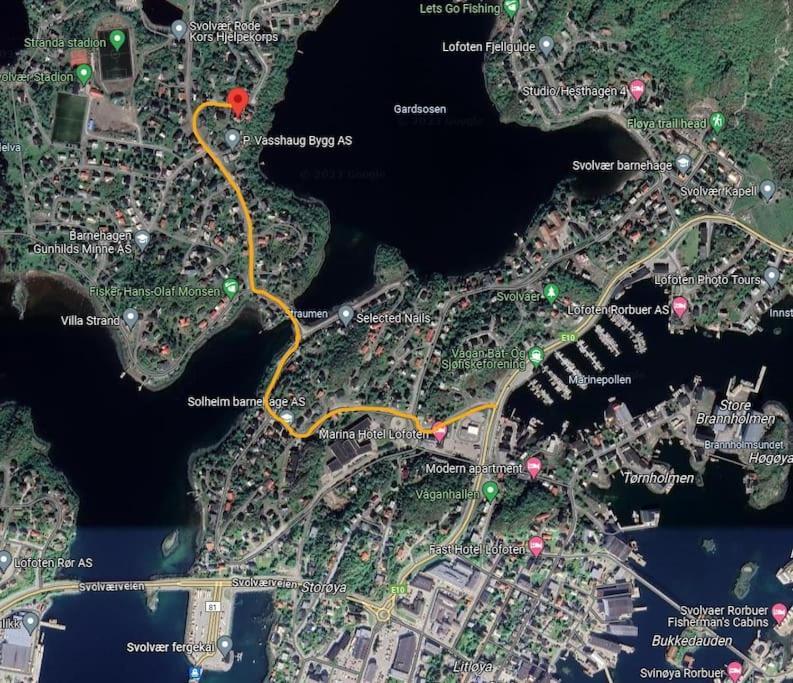 Hytte I Svolvaer Luaran gambar